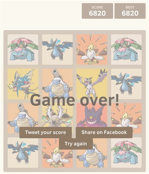 pokemon 2048 mega|2048 pokemon mega evolutions.